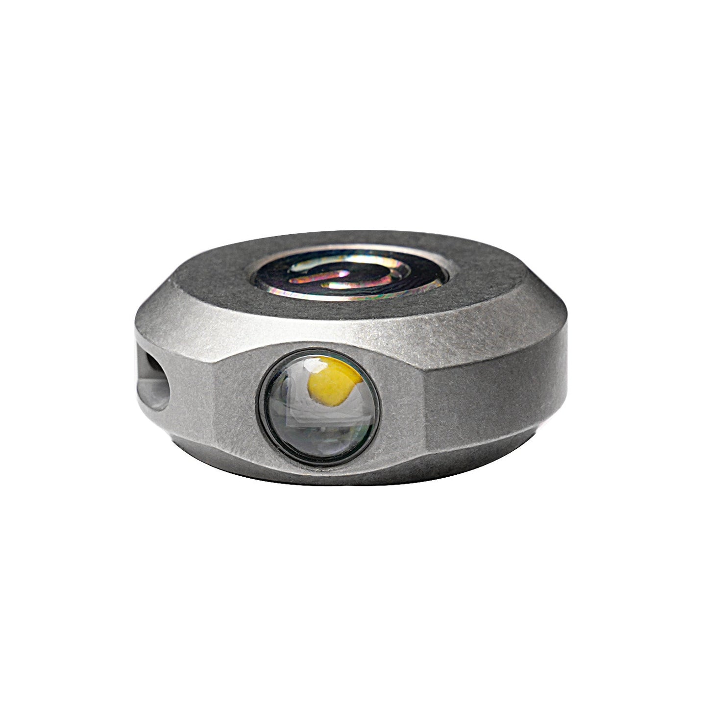 EDC Keychain LED Flashlight High Powerful Outdoor Light Self Defense Mini Torch Lighting Strobe Hiking Camping Ring King-3