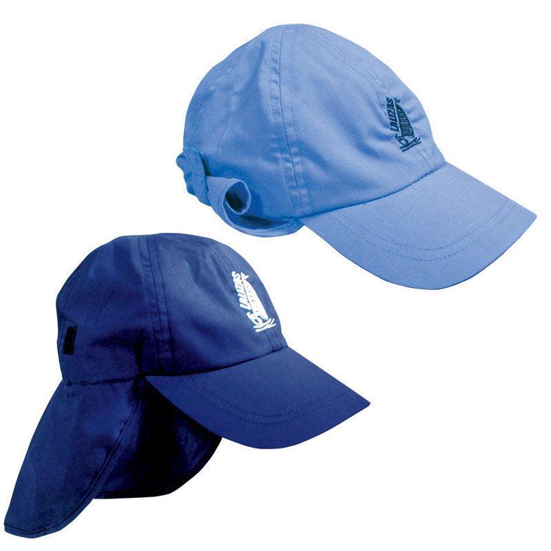 Sailing Cap Protective Neck Cover – Adult Blue | 4Boats