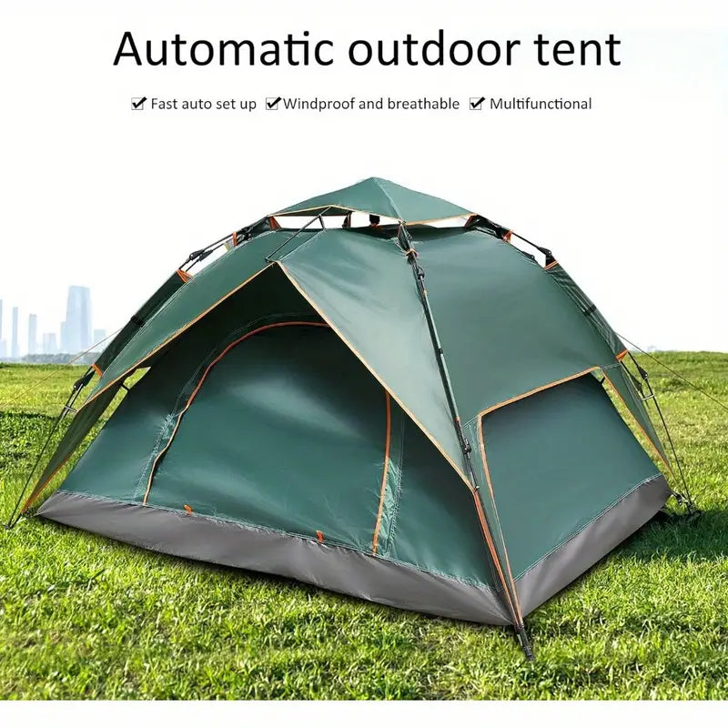 Waterproof Oval Pop-Up Camping Tent - Outdoor Survival-2