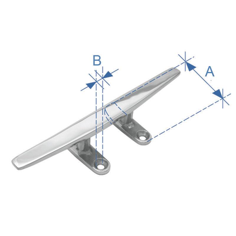 Trim Line Inox 316 Cleat 152.4 mm (6 in) | 4Boats