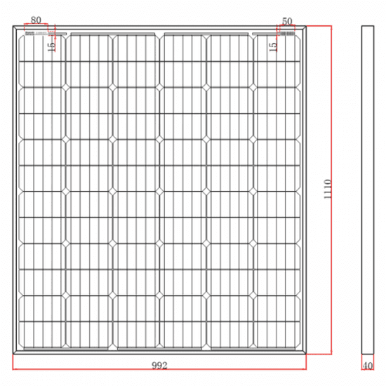 Photonic Universe SWD-200M 200W 12V Solar Panel, 2 × 5 m MC4 | 4Boats