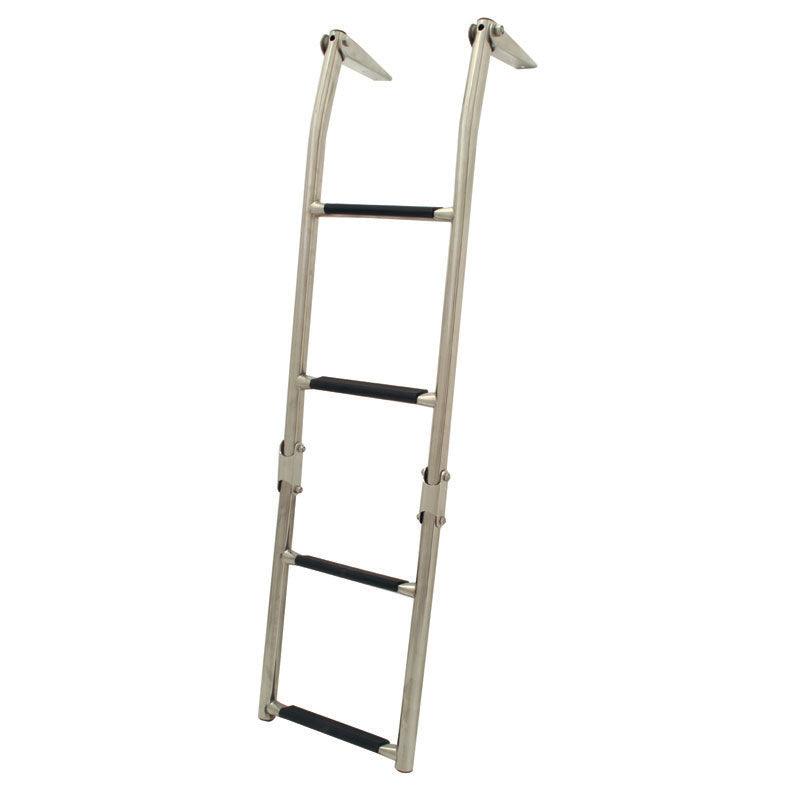 Foldable Ladder 2+2 Steps Inox 316 L960×W276mm | 4Boats
