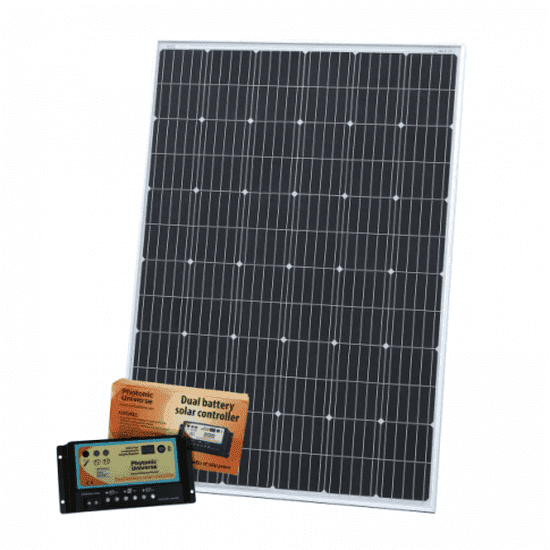 SWD-250M-DB2024 250W 12V Dual-Battery Solar Kit, 20 | 4Boats