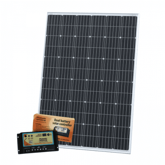 SWD-250M-DB2024 250W 12V Dual-Battery Solar Kit, 20 | 4Boats