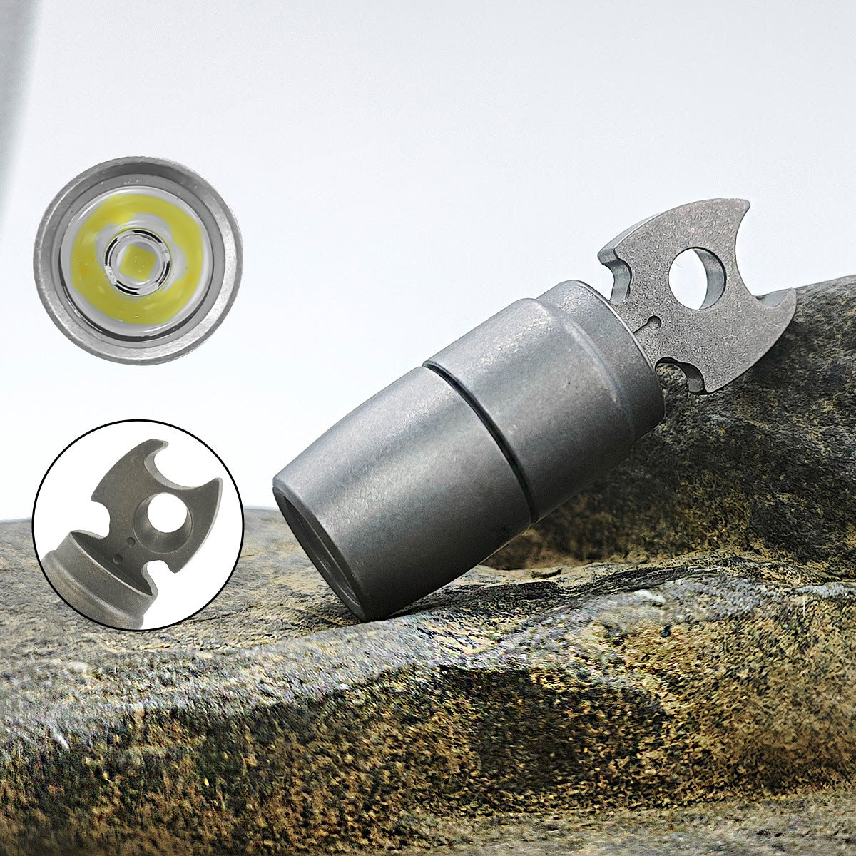 Keychain Flashlight EDC Pocket Flashlight with Bottle Opener-0