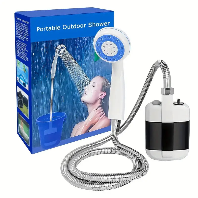 Portable Camping Shower with Water Filtration System-0