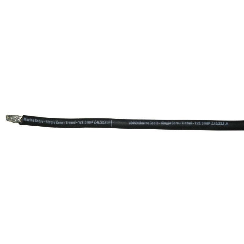 Marine Cable Tinned single-core 1 × 50 mm² Black | 4Boats