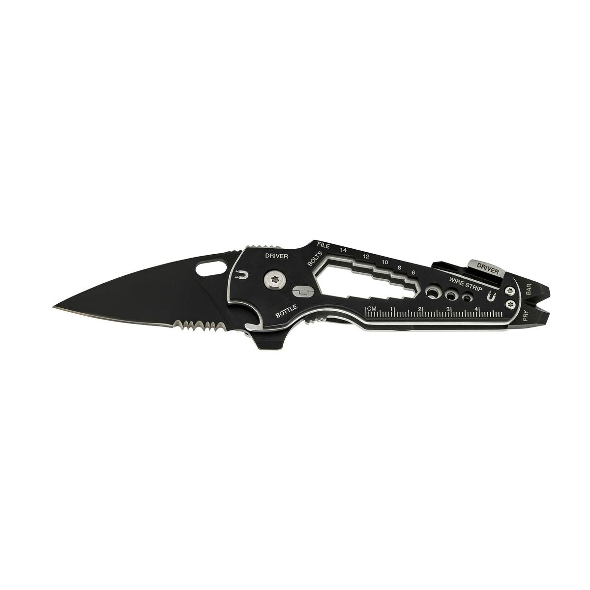 Multi-purpose knife True Smartknife tu6869 15-in-1 Black-4