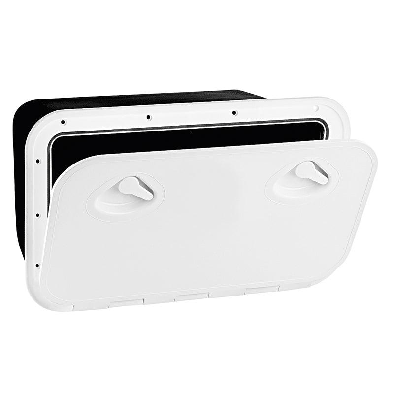MID LINE Storage Hatch, White 355 × 600 mm | 4Boats