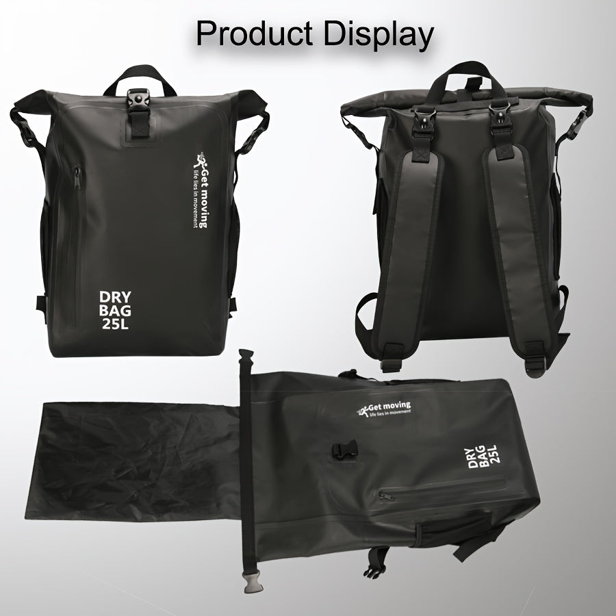 Waterproof PVC Backpack for Travel & Camping-2