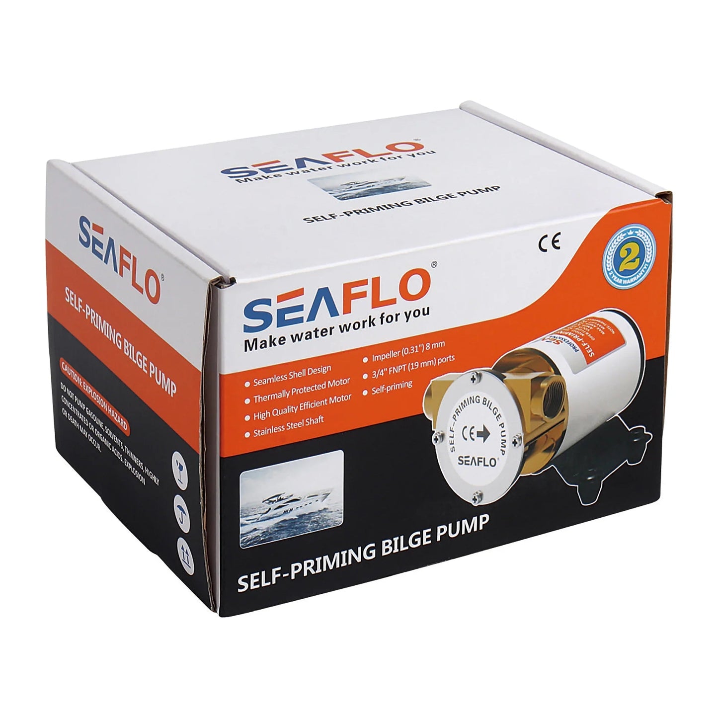 Seaflo Self-Priming Impeller Bilge | 4Boats