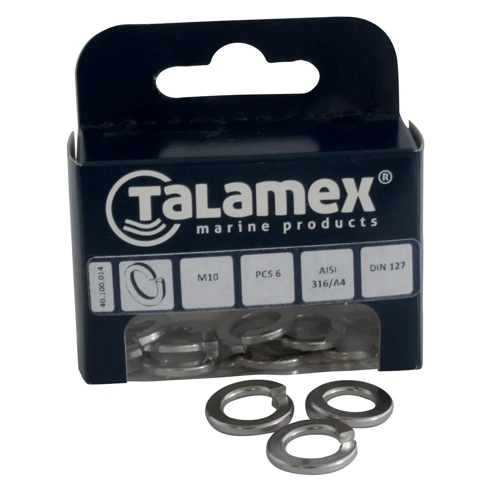 Talamex Spring Spring Spring Lock Washer M6 | Steel split rin | 4Boats