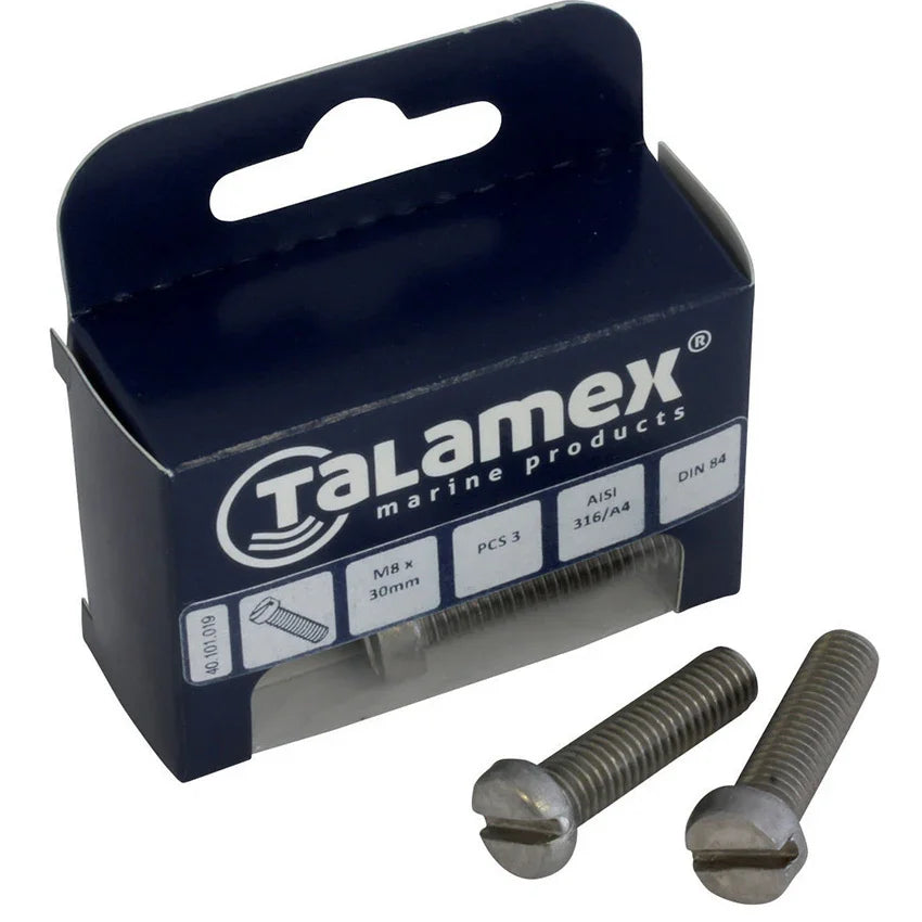 Talamex Pan Pan Pan M4 × 40 Pan Head Bolt | 4Boats