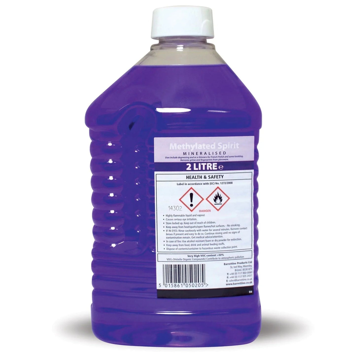 Methylated Spirit 2 L – Denatured alcohol | 4Boats