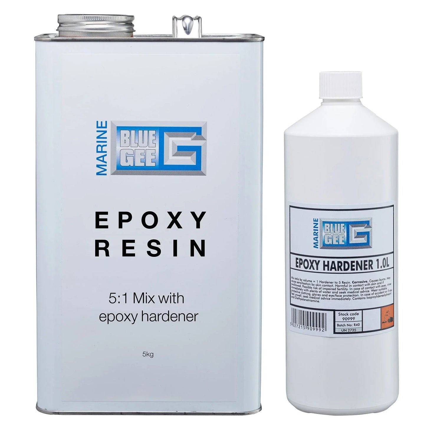 Gee Epoxy Trade Pack - 6 L, 10:3 mix ratio | 4Boats