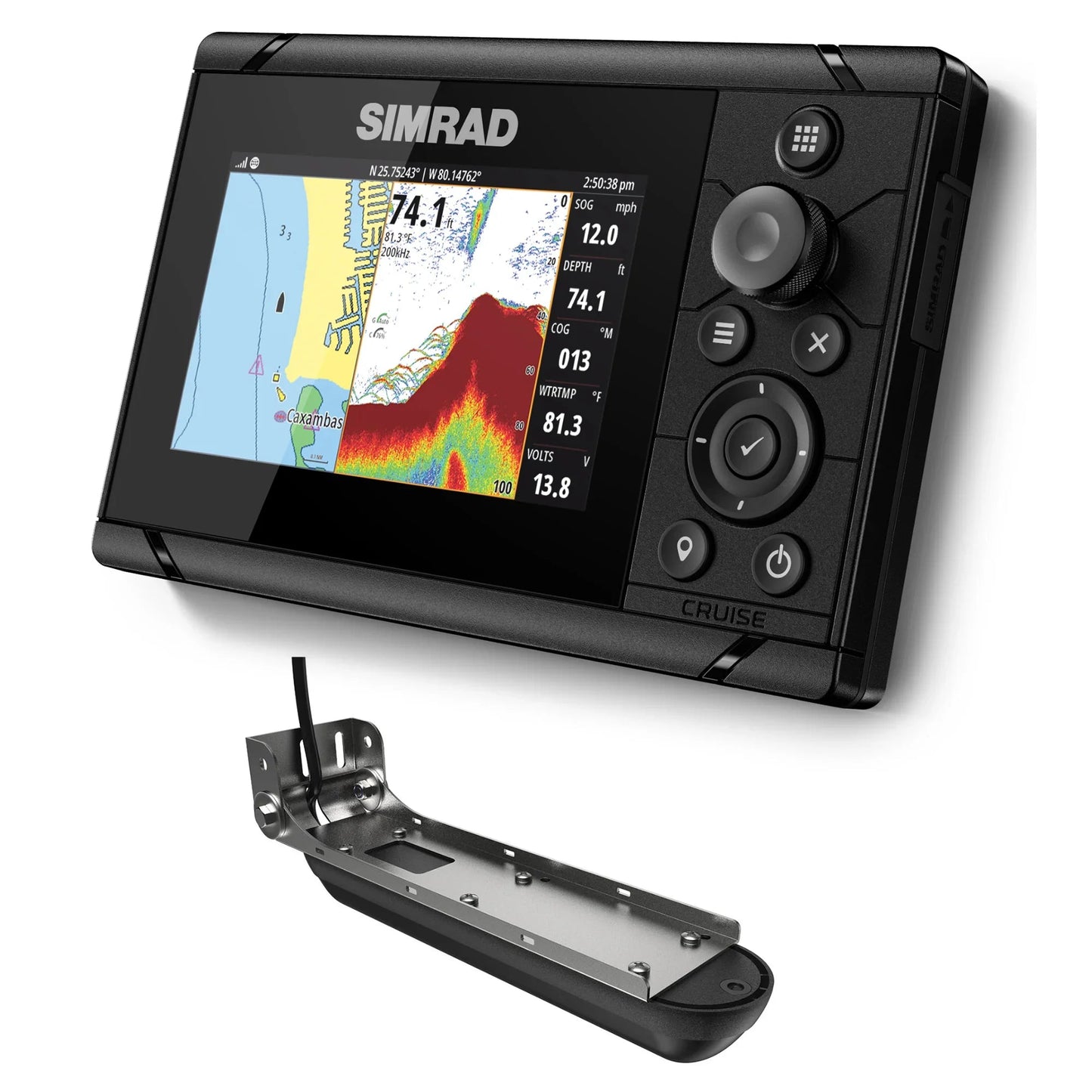 Simrad MFD - Cruise 5 in + 83/200 Transducer