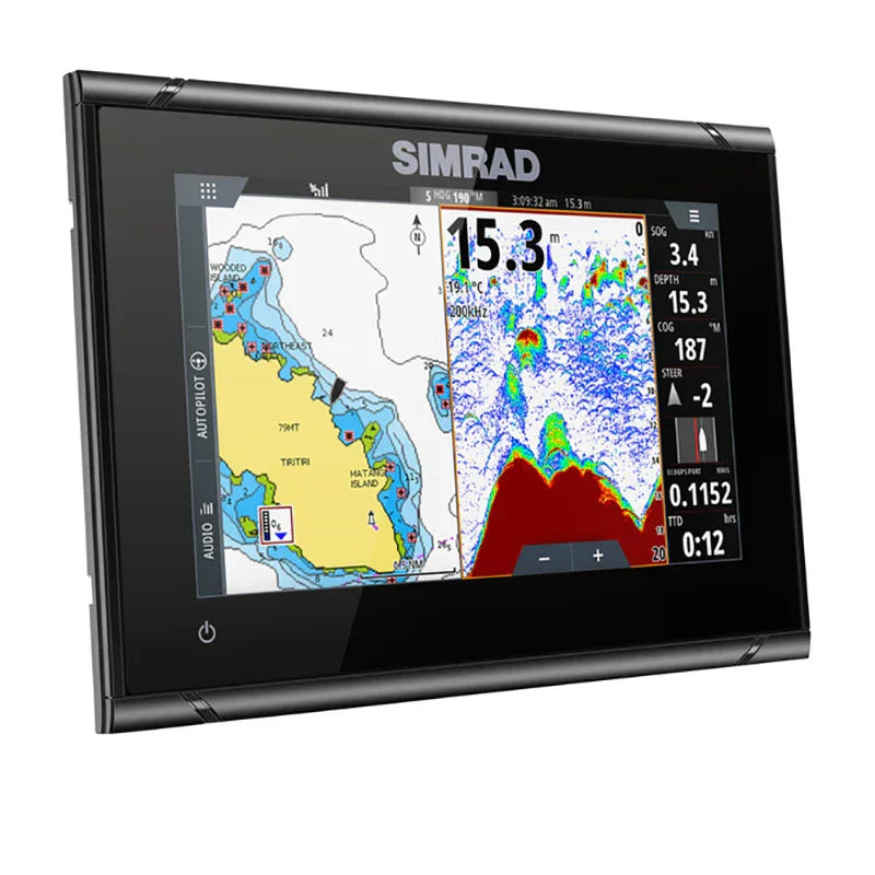 Simrad MFD - GO 7 in XSR + Med/Hi/Downscan Transducer