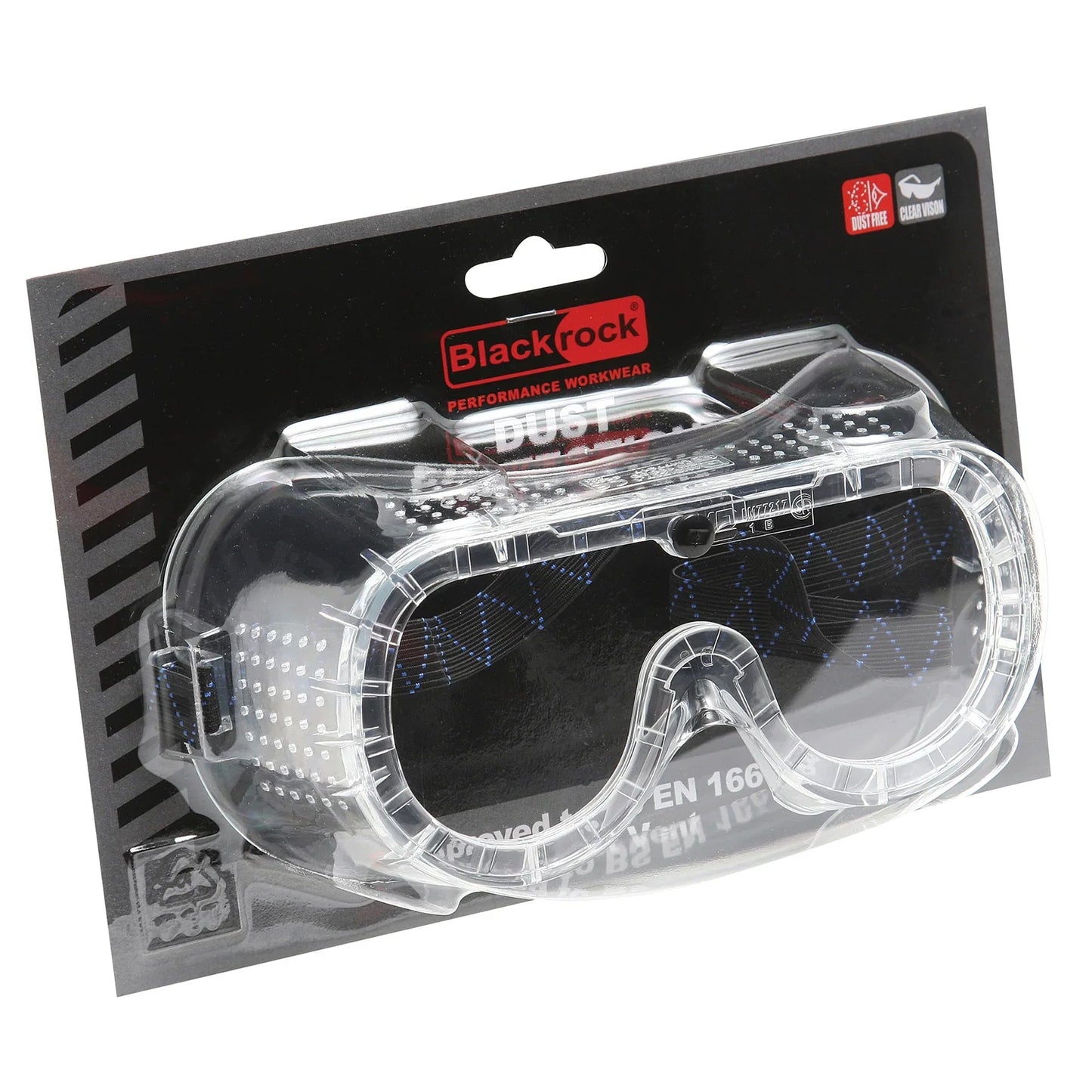Safety Goggles EN 166 Direct Vent Dust Protection | 4Boats