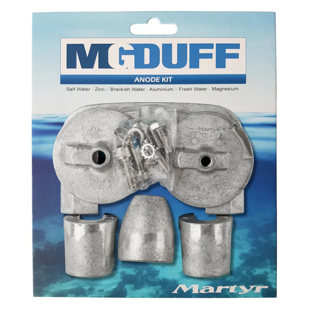 Duff Mercruiser Bravo 3 Magnesium Anode Kit | 4Boats