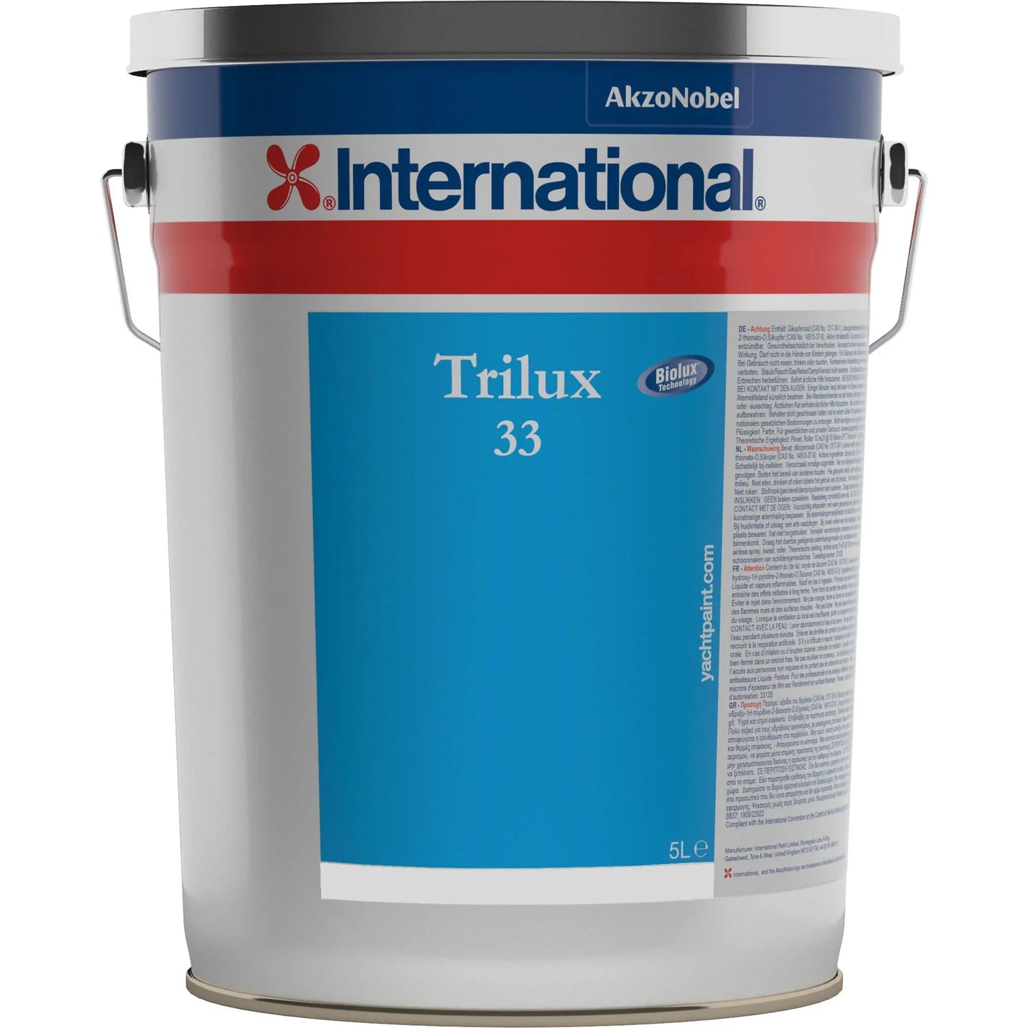 Paints International Trilux 33 Antifouling Bright White 5 Lit | 4Boats