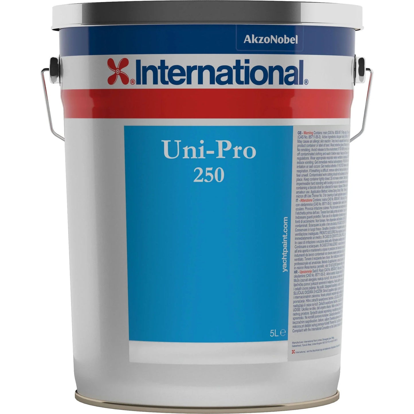 Paints Uni Pro 250 Antifouling Dover White (YBP160) 5 L | 4Boats