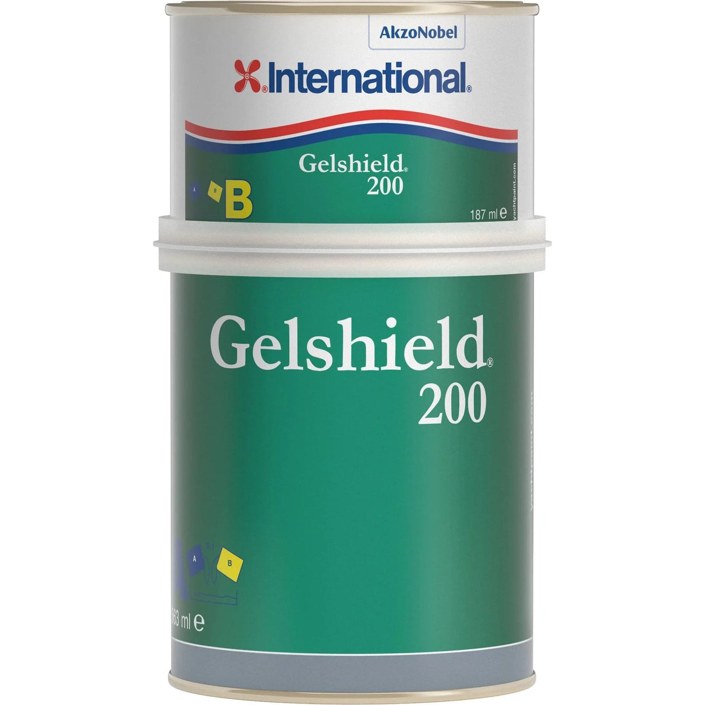 Paints International Gelshield 200 Grey Epoxy Primer 750 ml ( | 4Boats