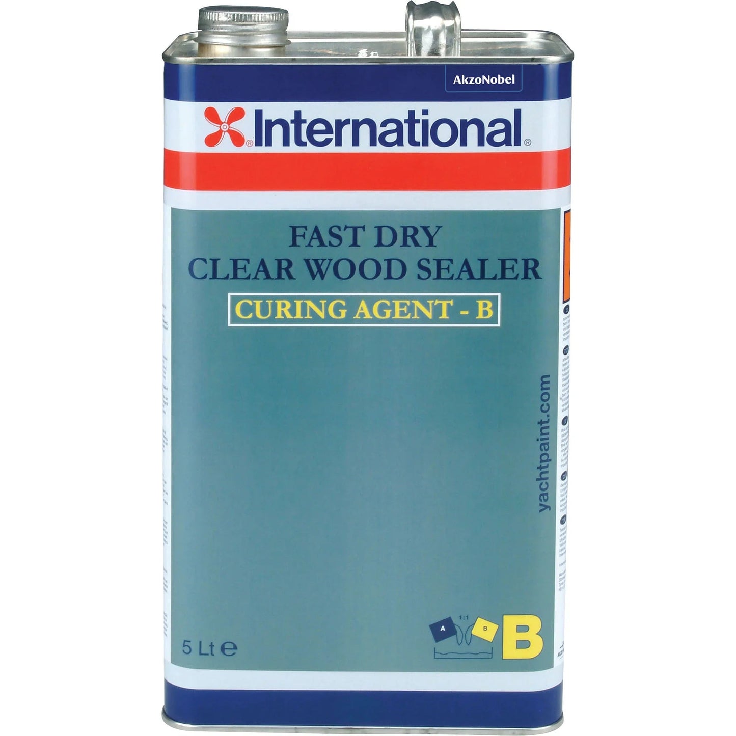 Paints Clear Wood Sealer Curing Agent - 5 Litre | 4Boats