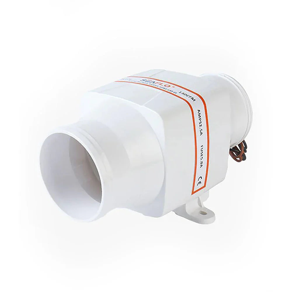 Seaflo Bilge 12V Bilge Blower 130 CFM | 4Boats