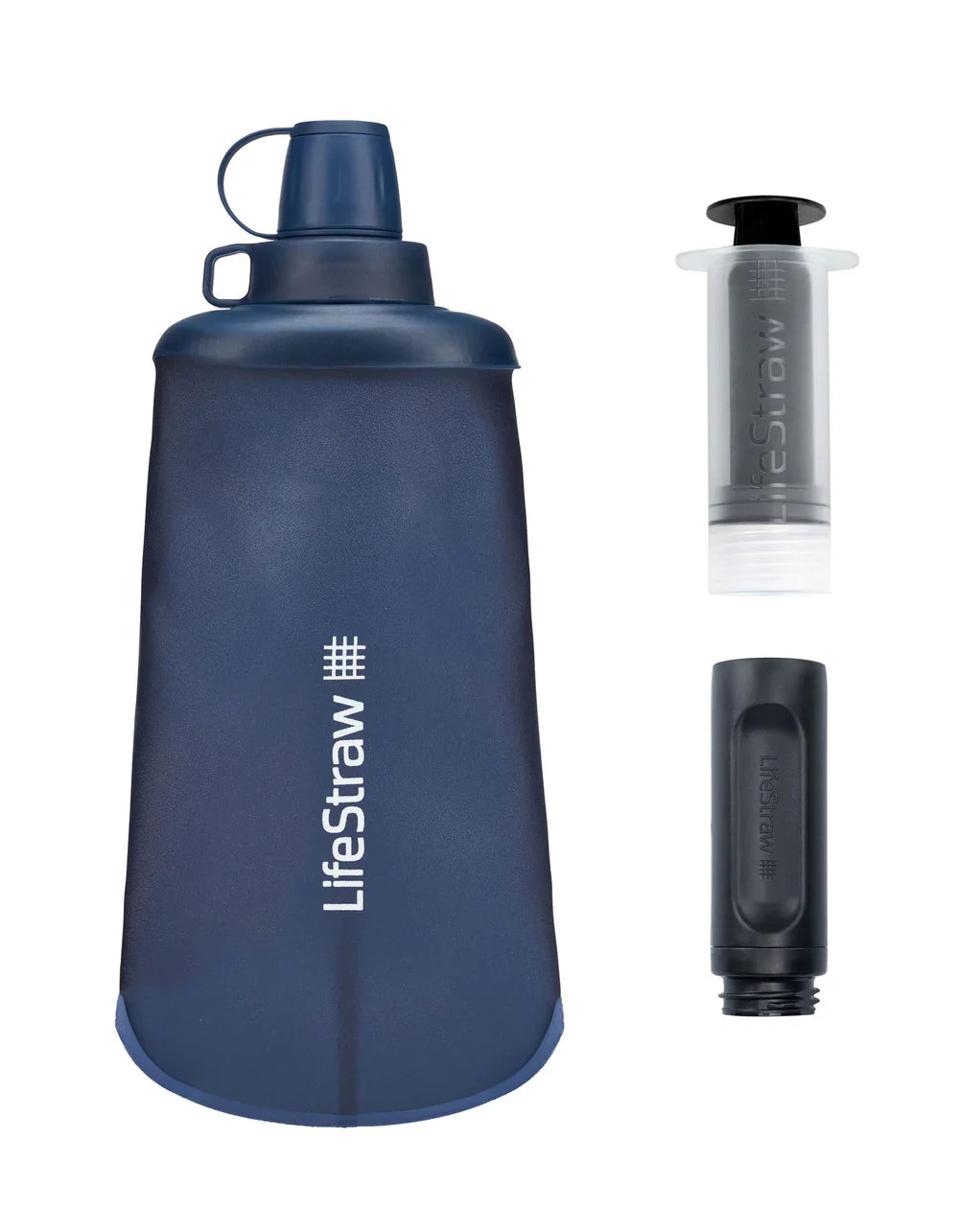 Lifestraw Peak Series Collapsible Squeeze bottle with Filter 1L
