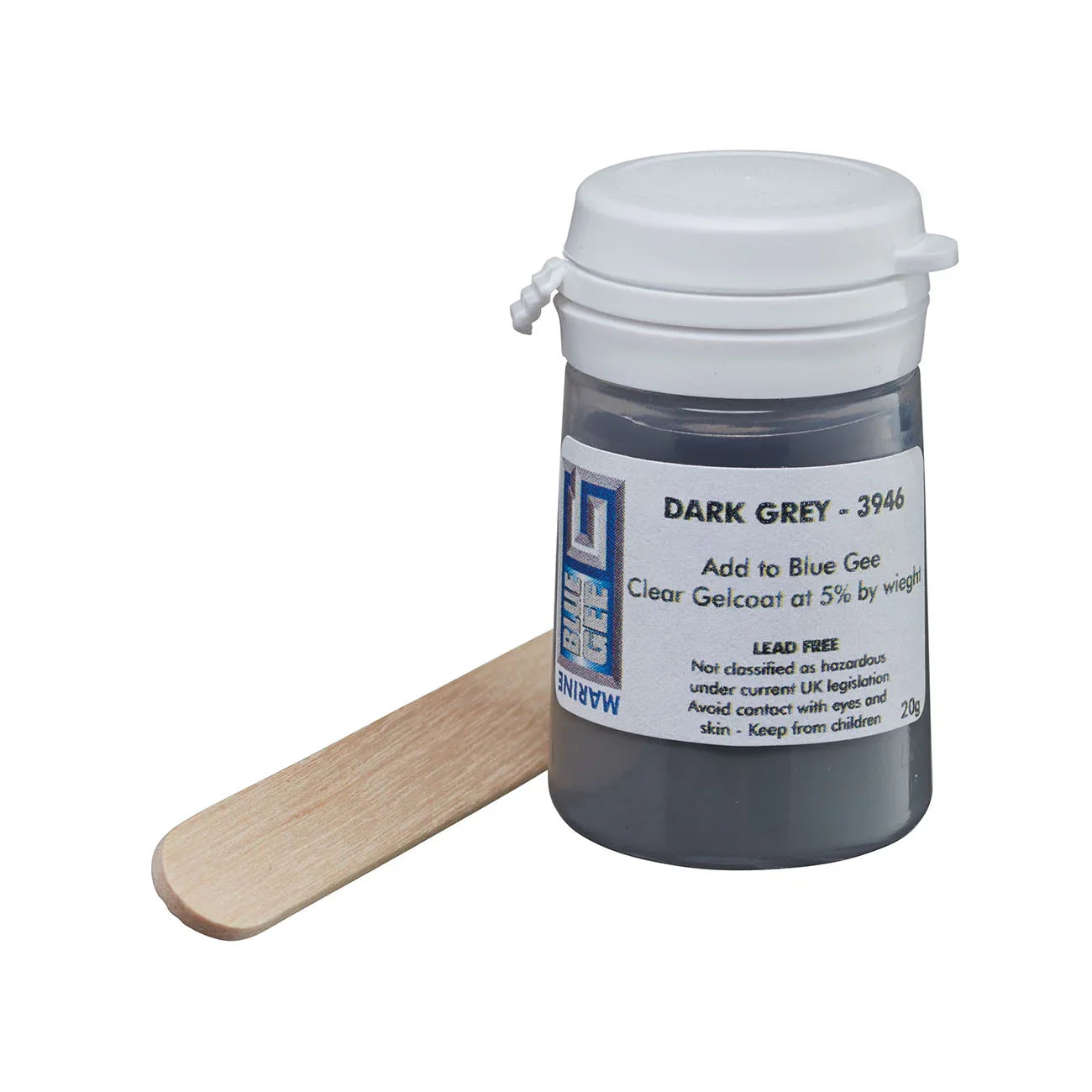 Gee Dark Grey Pigment 20 g | Modelling & Weathering | 4Boats