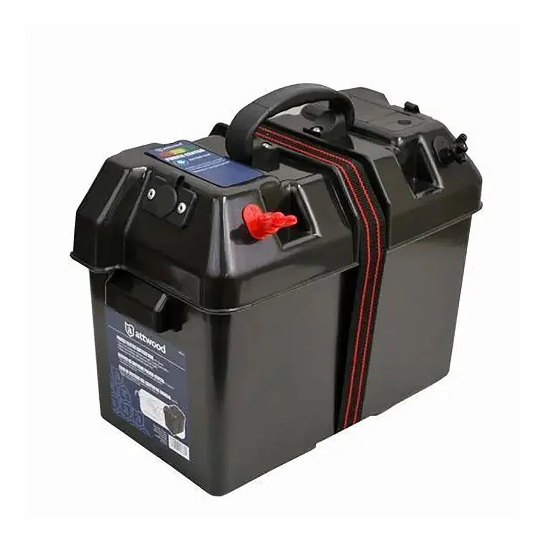 Attwood Boat Boat Boat Battery Box with LED Indicator | 4Boats