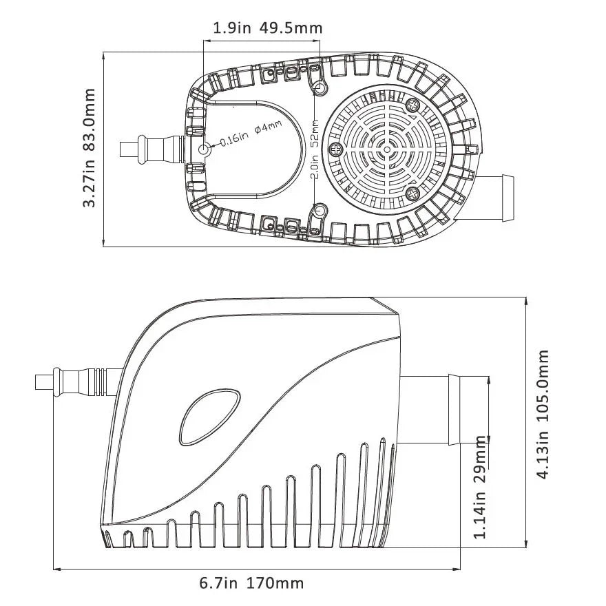 Seaflo Electromagnetic 12V Au | 4Boats