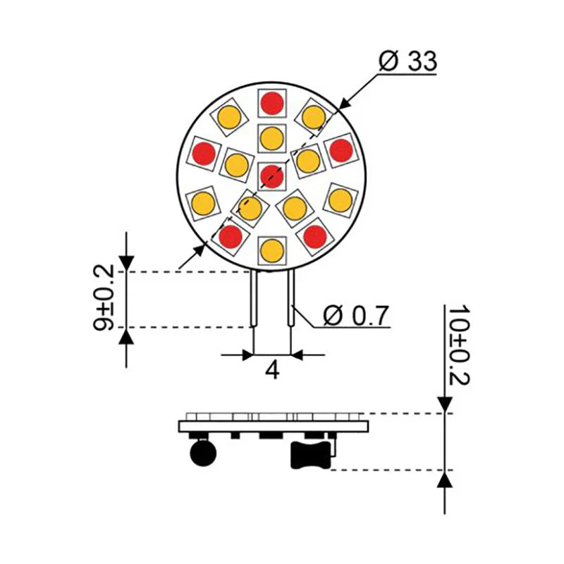 Talamex S | Led S | Led S | Led 16 10 | 30V G4 | Side Marine | 4Boats