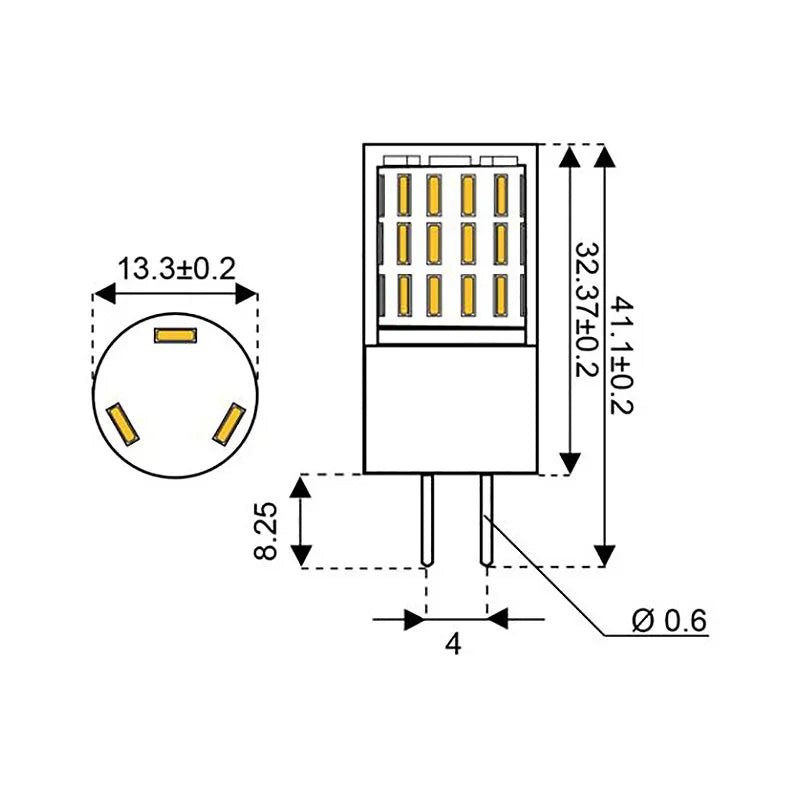 Talamex LEDlight LEDlight LEDlight LED45 10 | 30V G4 Underlig | 4Boats