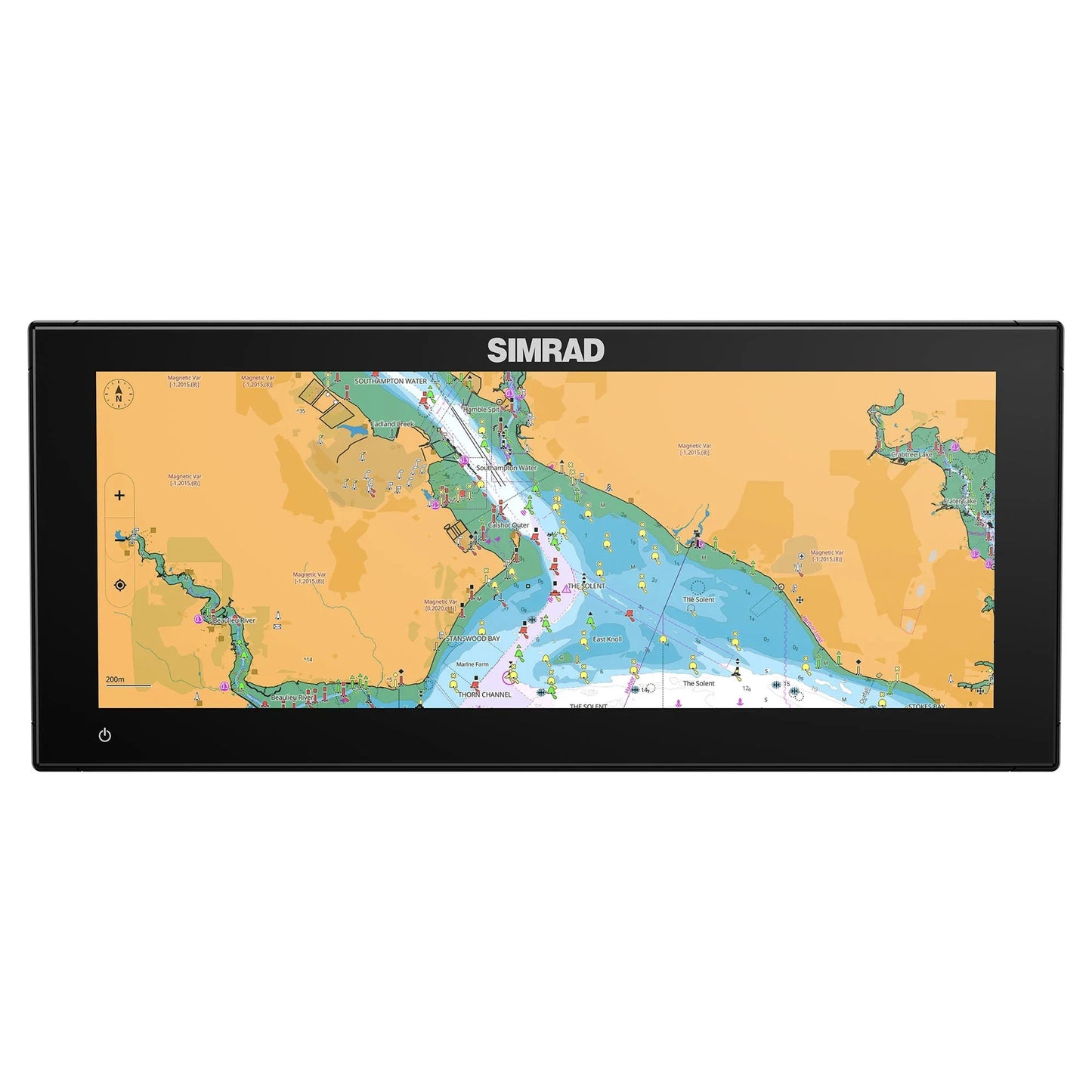 Simrad MFD - NSX® 3012 Ultrawide 12 in Display with Active Imaging™ 3-in-1