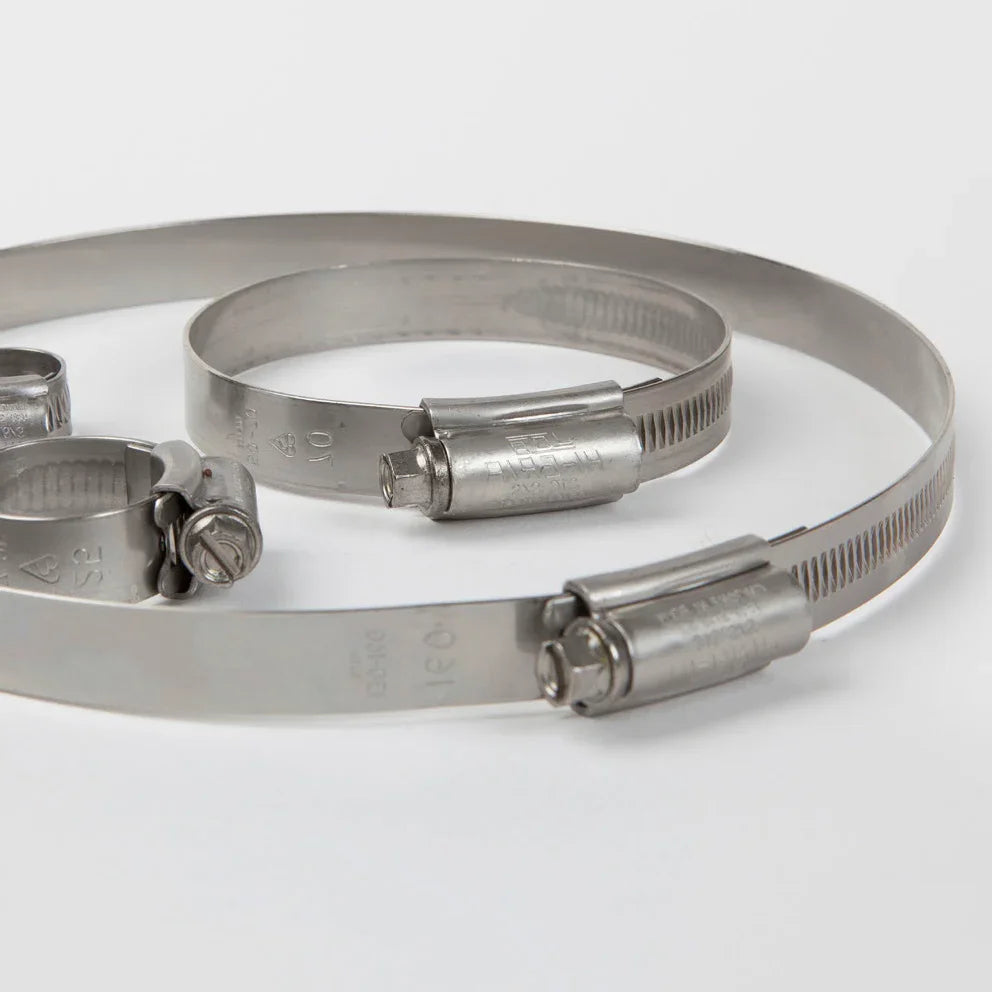 JCS Hi-Grip Hi-Grip Hi-Grip Stainless Steel 316 Hose Clips Size 25 (Pa