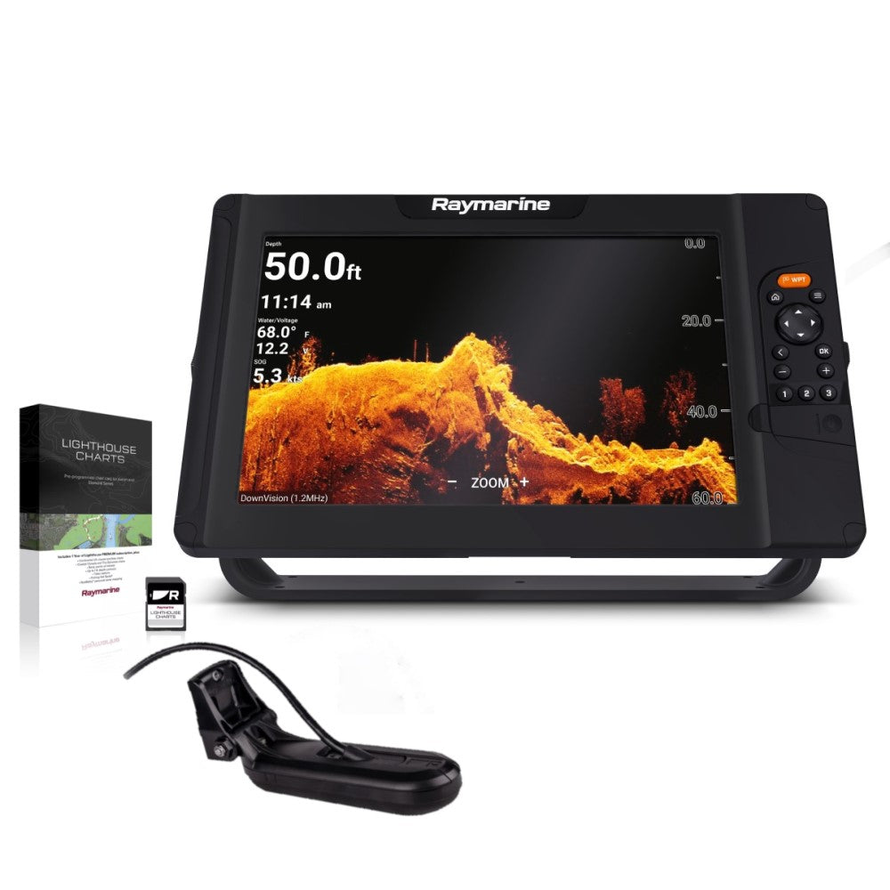 Raymarine Element 12HV Display, HV100+ TDX & Western Europe Chart