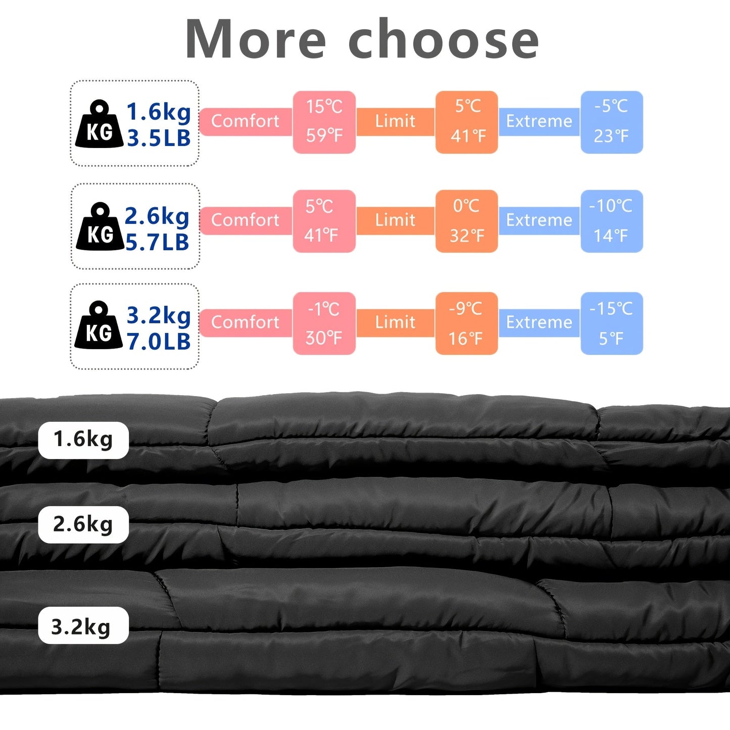 Sleeping Bag for Adults Outdoor Camping-3