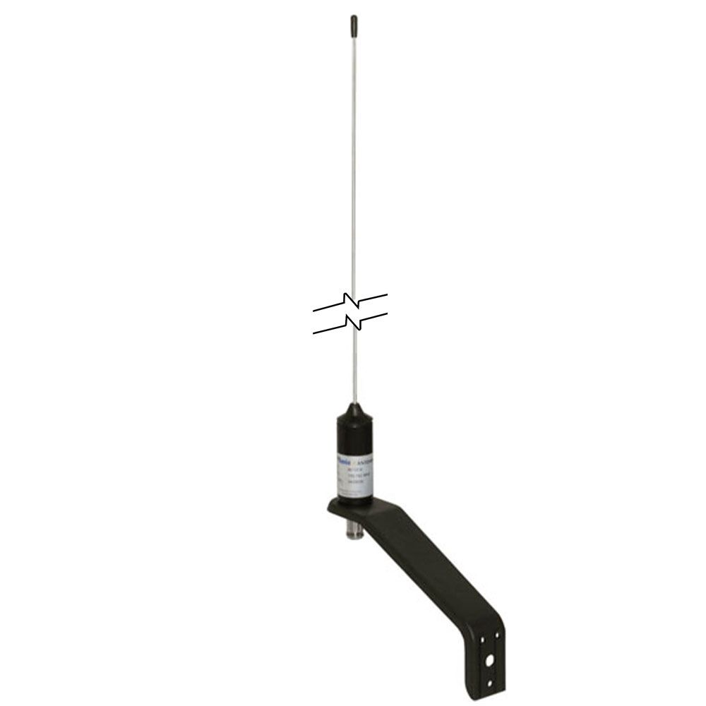 Shakespeare S-Steel VHF Whip Antenna, 6m Cable & Bracket - 0.9m