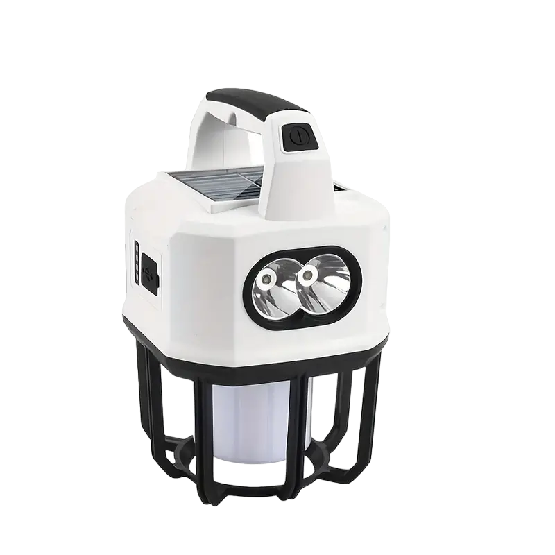 Solar Powered Camping Lantern with Multifunctional Charging - Your Ultimate Outdoor Companion-0