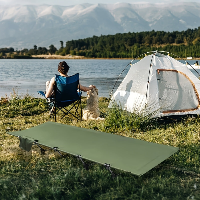 Outdoor Folding Cot Bed for Camping and Travel-2