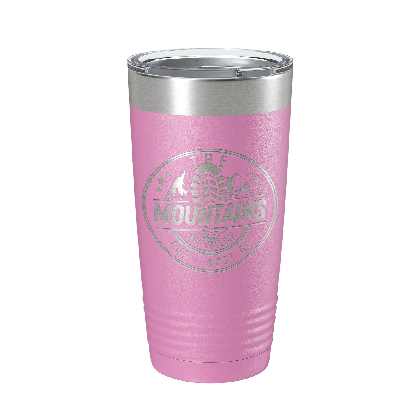 Mountains Are Calling Tumbler Camping Hiking Travel Mug Insulated Laser Engraved Coffee Cup Outdoors Gift 20 oz-14