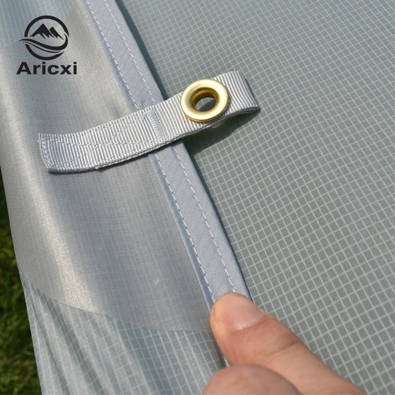 Ultralight Silicone Coated Nylon Camping Tent (Grey)-1