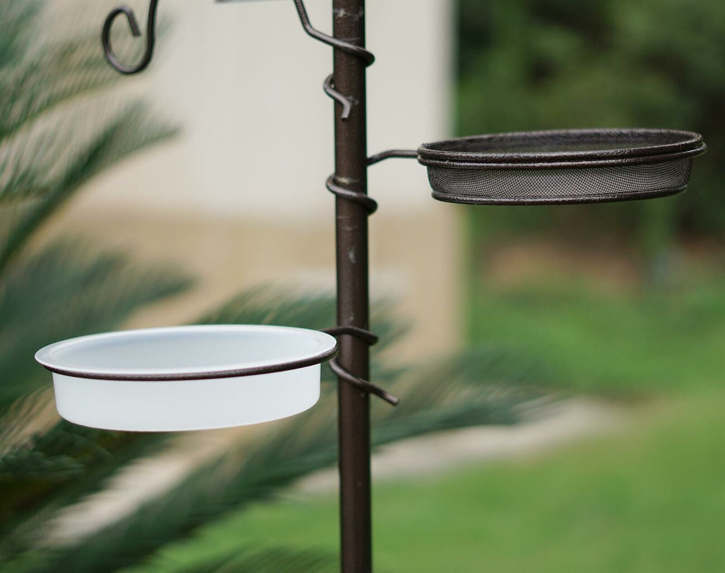 Bird Feeding Station with Water Bath