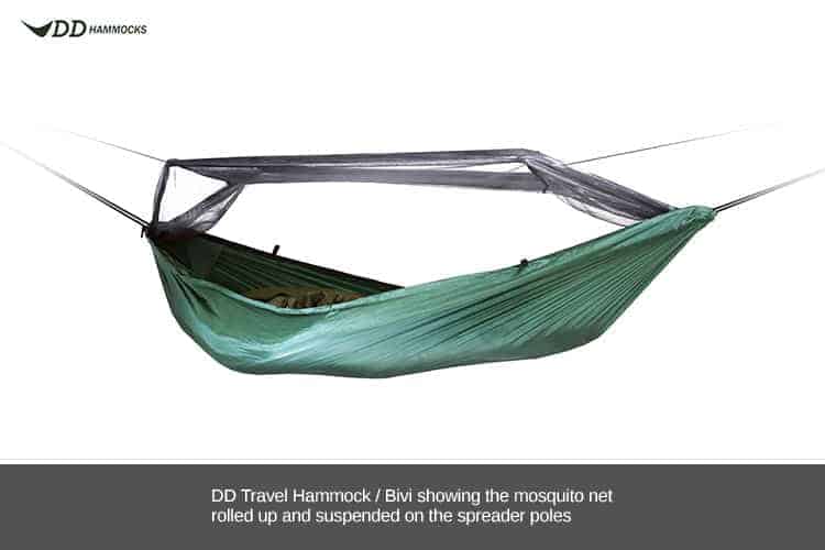 DD Travel Hammock / Bivi Coyote Brown