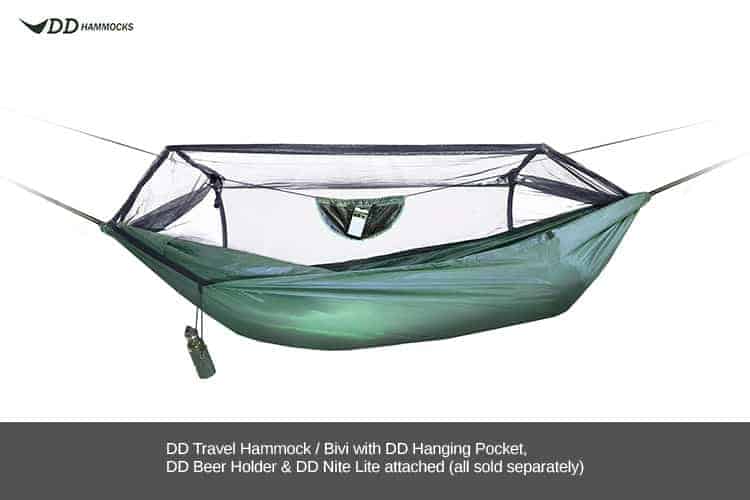 DD Travel Hammock / Bivi Coyote Brown