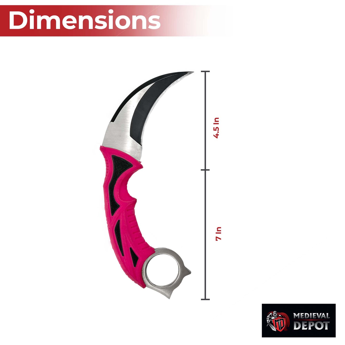 Empress of the Night Fixed Blade Survival Karambit-1