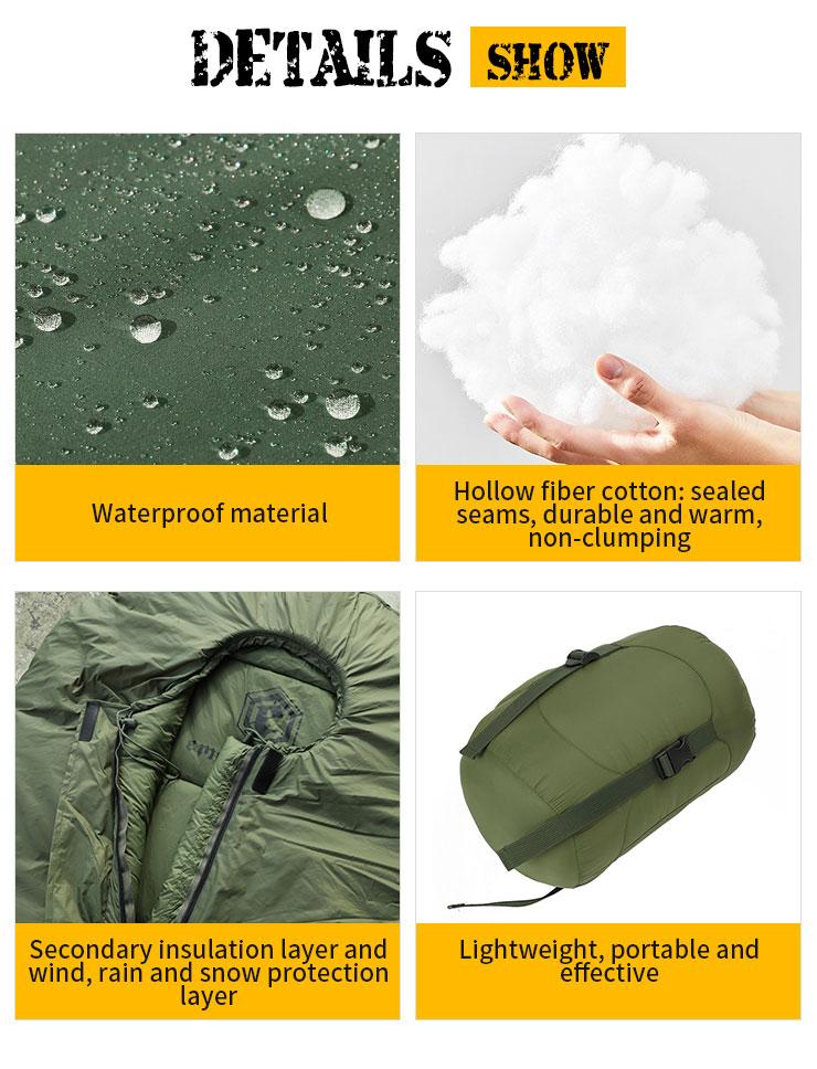 Emerson Blue Label Cold peak Polar sleeping bag (-15 deg)