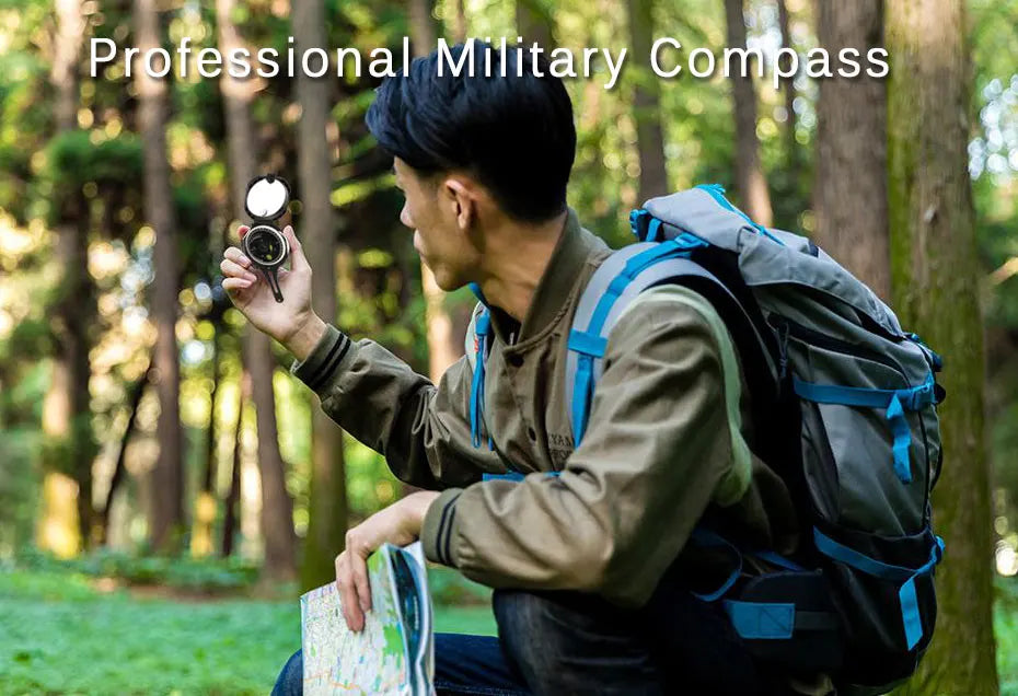 Svbony Professional Military Compass Outdoor Survival Camping Equipment Pocket Compasses Lightweight Wholesale 5 Pcs for prepper