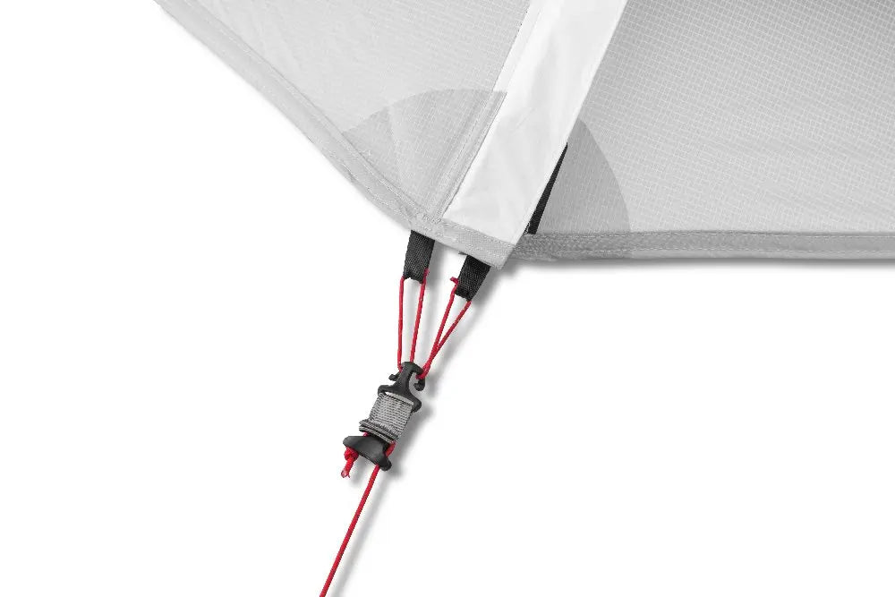 1-Person Rodless Camping Tent 3-Season Gray-2